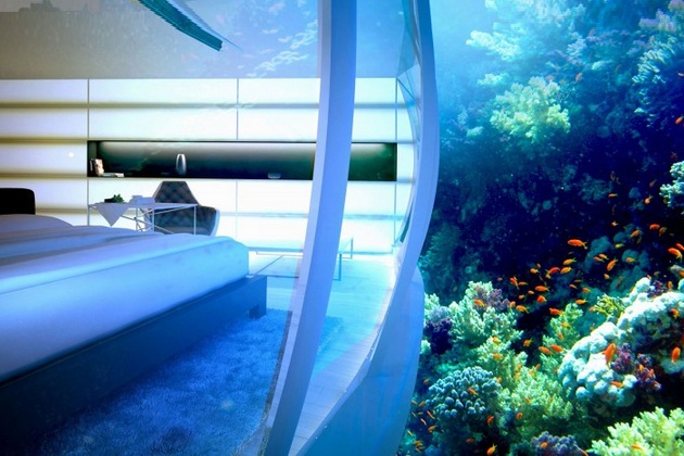 Luxury Underwater Disc Hotel Dubai