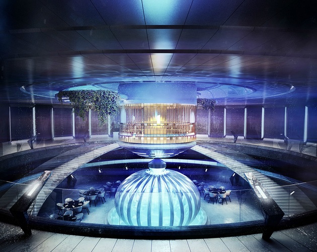 Luxury Underwater Disc Hotel Dubai