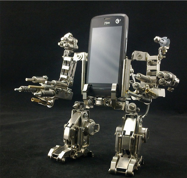 Mech Warrior Cell-Phone Holder