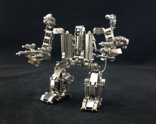 Mech Warrior Cell-Phone Holder