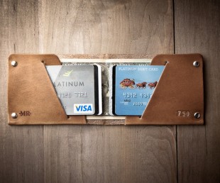 Minimal Leather Wallet By Mr Lentz