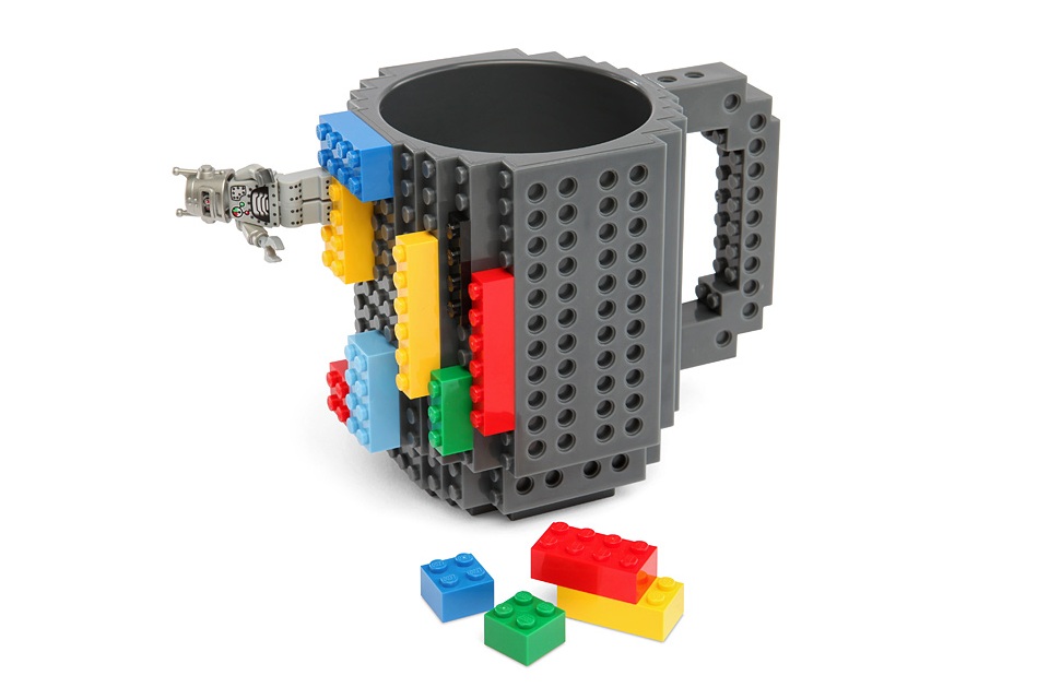 My Lego Build-On Coffee Mug