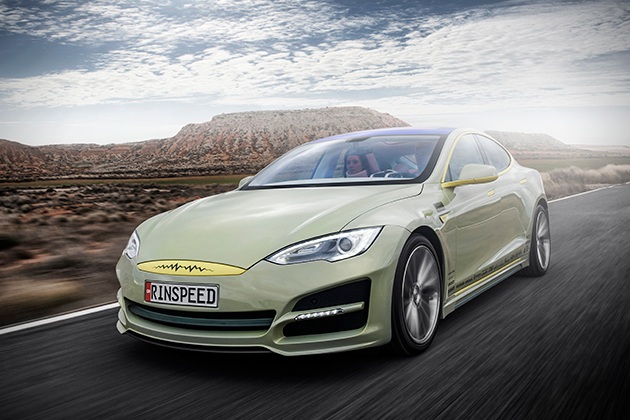 Rinspeed Xchange Driverless Tesla Model S