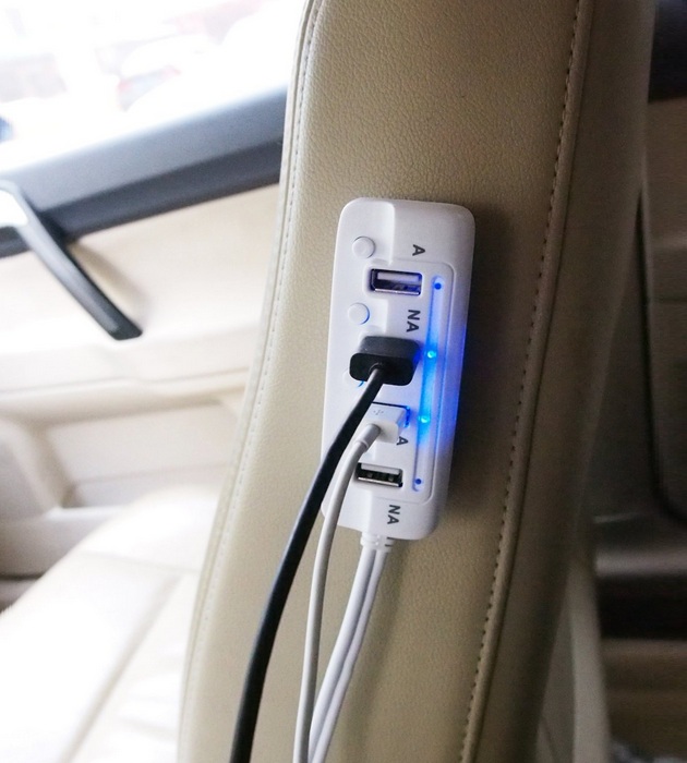 Saicoo 4 USB High Output Ports Car Charger