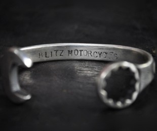 Silver Bracelet Wrench Spanner By Blitz Motorcycles
