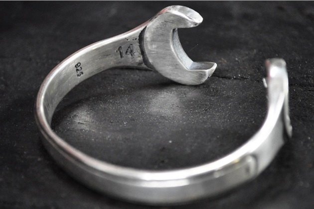 Silver Bracelet Wrench Spanner By Blitz Motorcycles