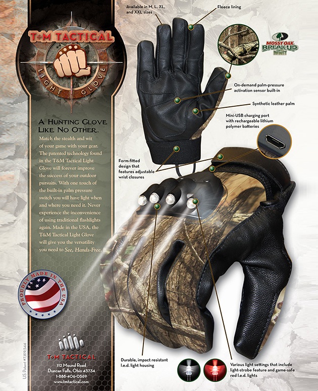 T&M Tactical - Hunting Light Gloves