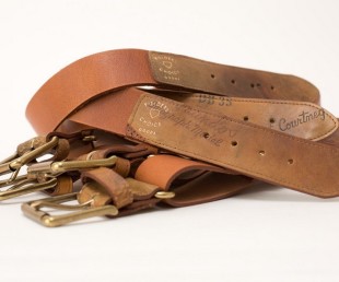 The Mays Baseball Glove Belt