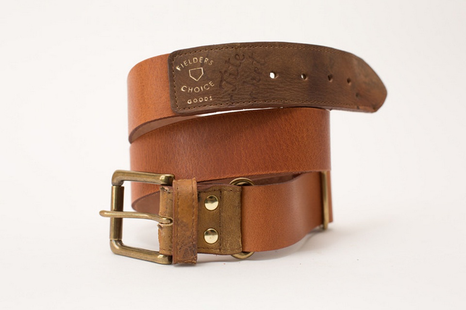 The Mays Baseball Glove Belt