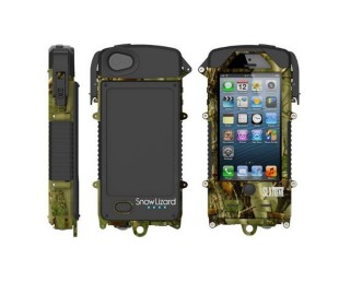 Waterproof iPhone 5 Solar Case Charger