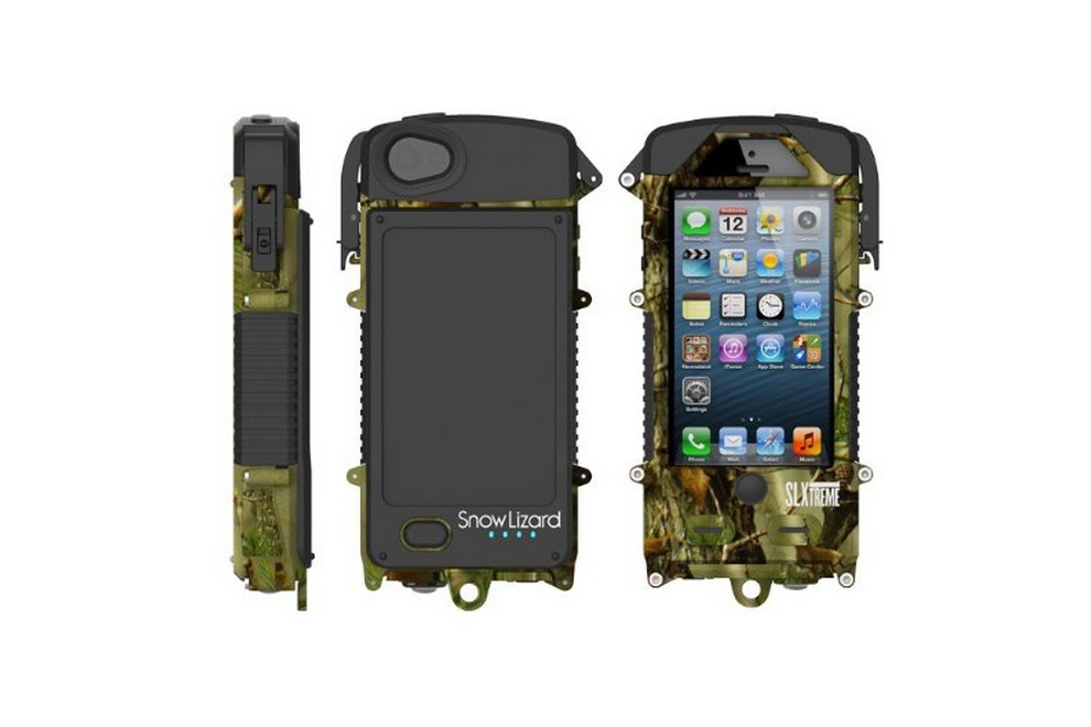 Waterproof iPhone 5 Solar Case Charger