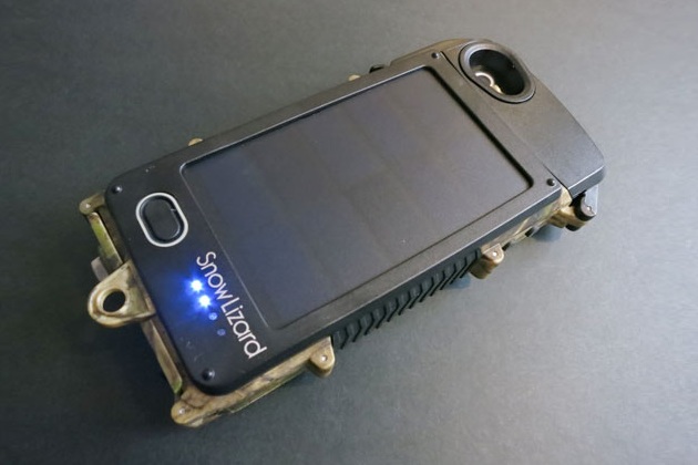 Waterproof iPhone 5 Solar Case Charger