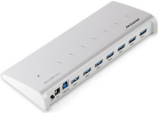 7 Port USB 3.0 Premium Aluminum Hub