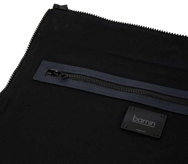 BAMIN Interchangeable Panel Matte Leather Duffel