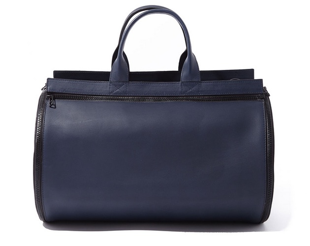 BAMIN Interchangeable Panel Matte Leather Duffel