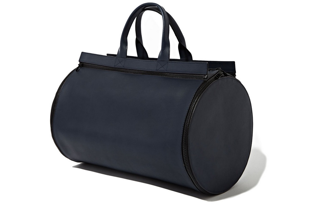 BAMIN Interchangeable Panel Matte Leather Duffel