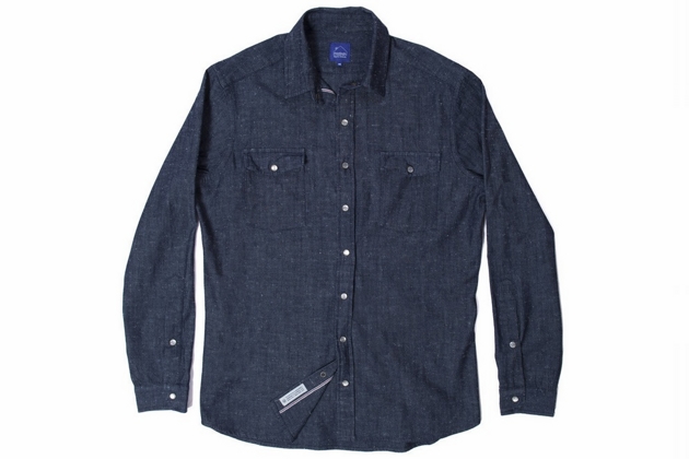 Chambray Glacier Shirt by Taylor Stitch