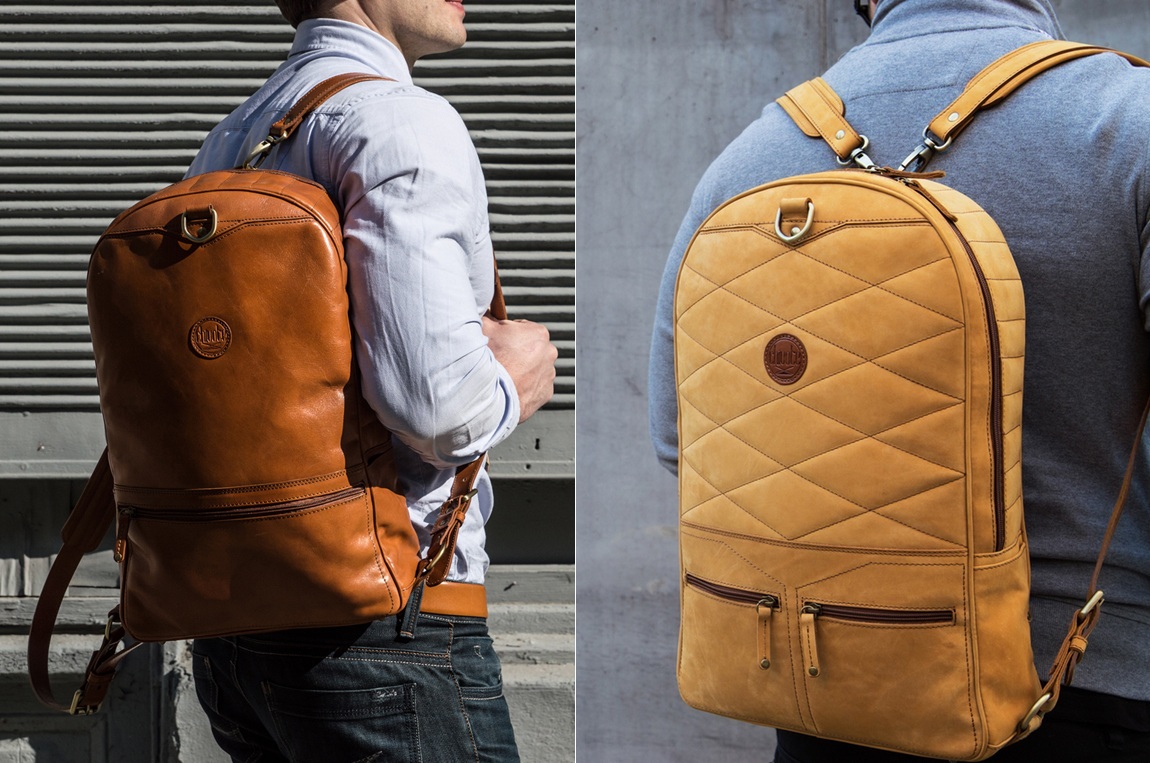 First Two Sided Leather Backpack Revealed on Kickstarter