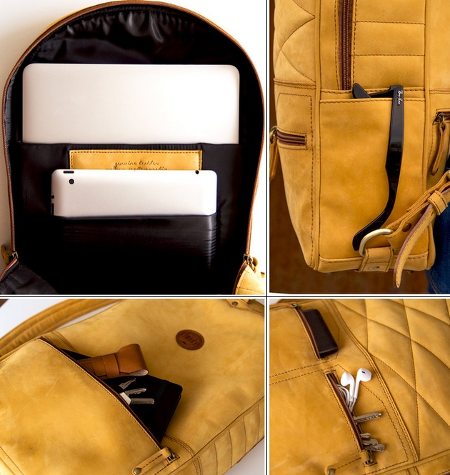 First Two Sided Leather Backpack Revealed on Kickstarter