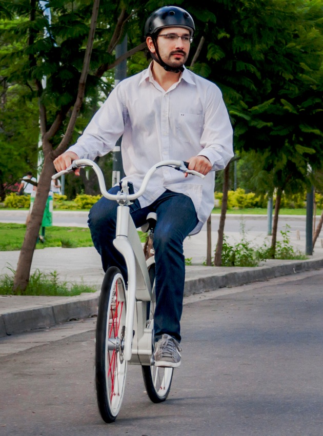 GiBike Folding Electric Bike Concept For City Life