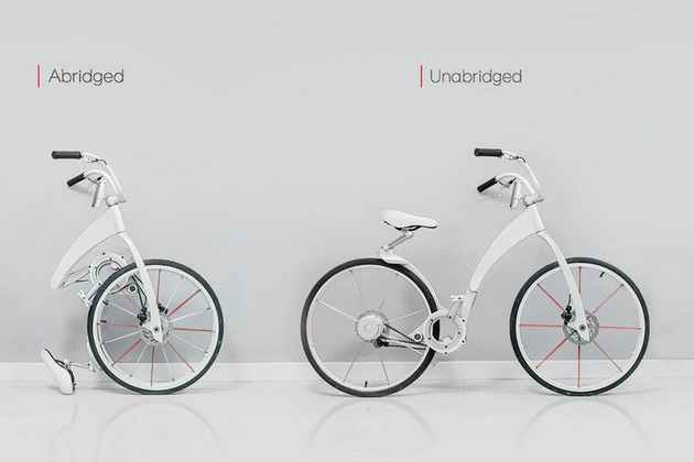 GiBike Folding Electric Bike Concept For City Life