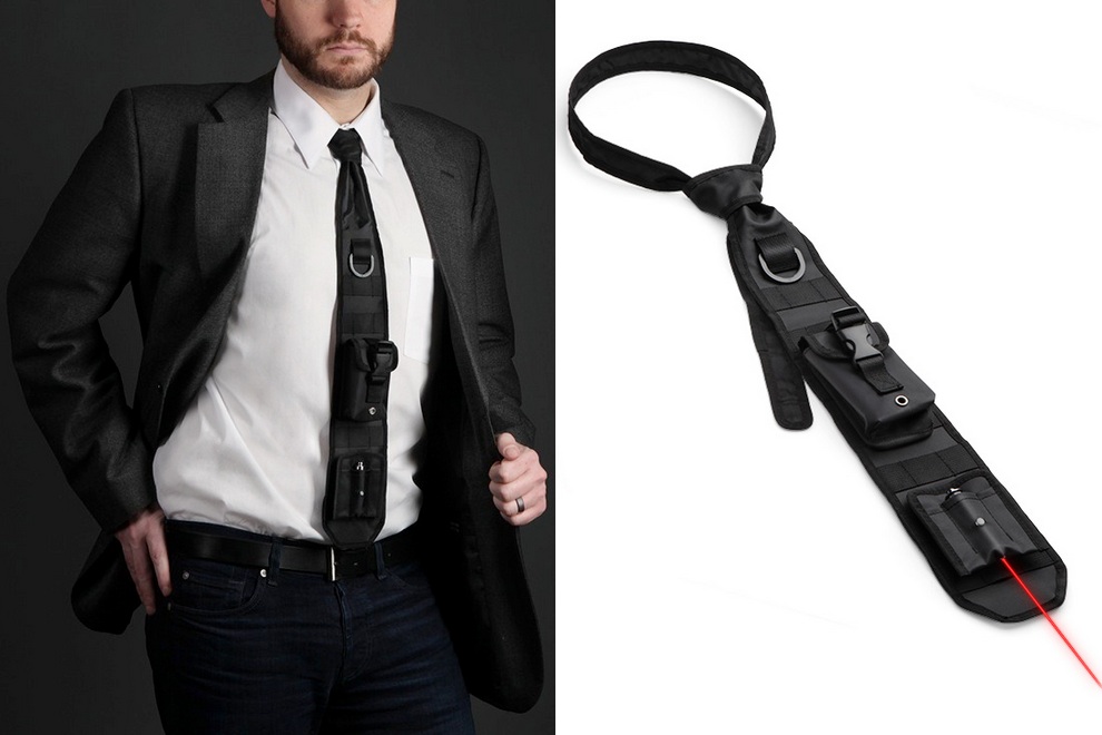 Laser Guided Tactical Necktie