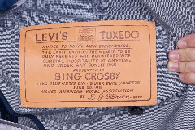 Levis Vintage Clothing Crosby Tuxedo