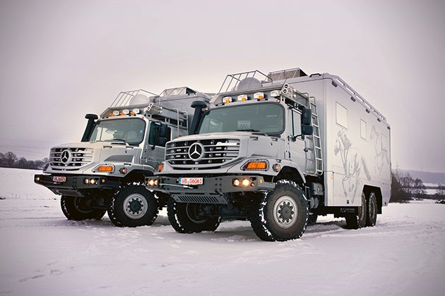 Mercedes-Benz Zetros 6x6 Expedition Vehicle