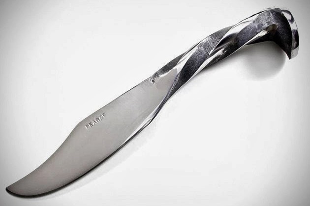 Pearce Logan Presents Hand-forged Knives out of Tools