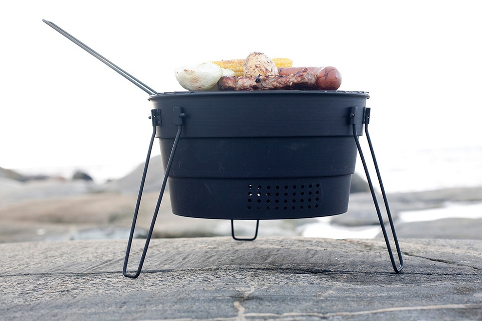 Portable Pop-Up Barbecue Grill