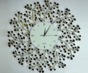 Spring Blooms Wall Clock