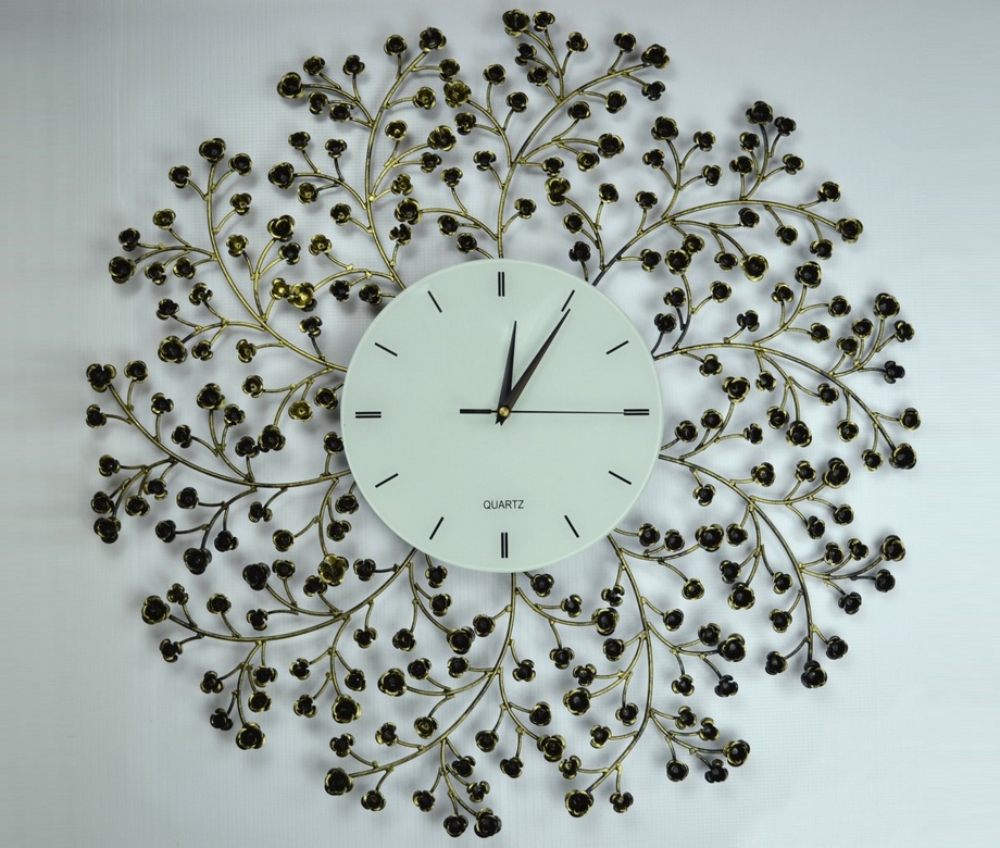 Spring Blooms Wall Clock