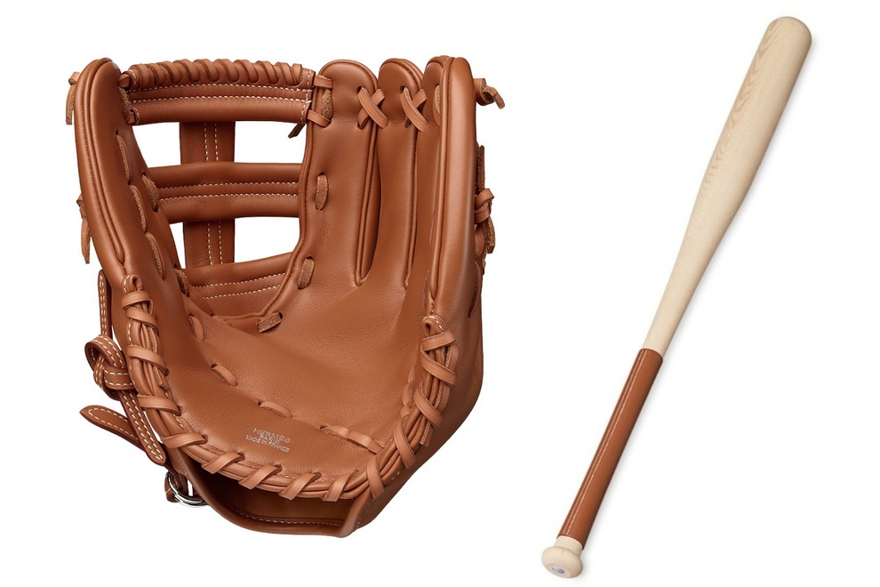 This Is Not That Base Ball Glove & Bat Of Jackie Robinson Times