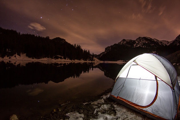 Worlds First Tent With a Patent-Pending Inflatable Base