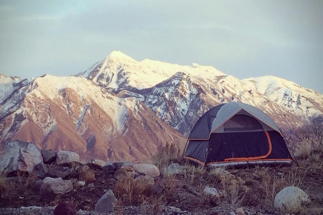 Worlds First Tent With a Patent-Pending Inflatable Base