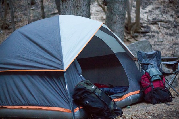 Worlds First Tent With a Patent-Pending Inflatable Base