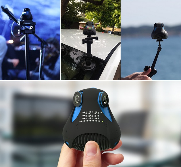 360cam The Worlds First Full HD 360 Degrees Waterproof Camera