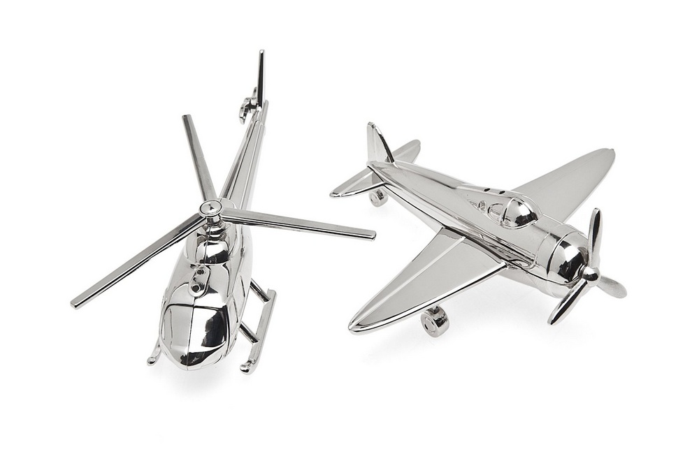 Airplane Dinnerware Airplane Chopper Salt and Pepper