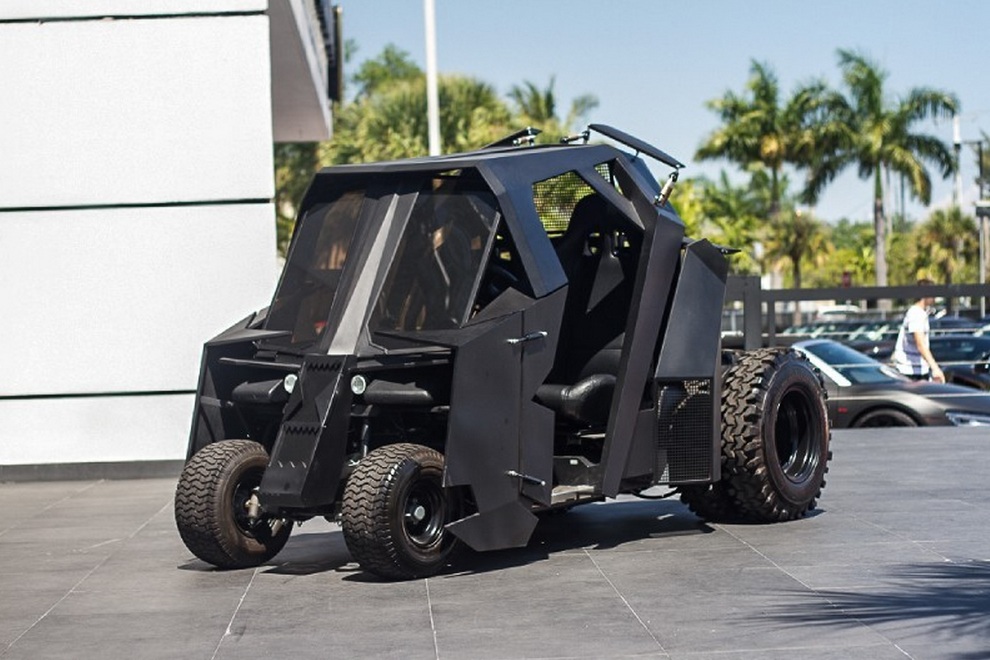 Awesome Batman Tumbler Golf Cart Goes On Sale