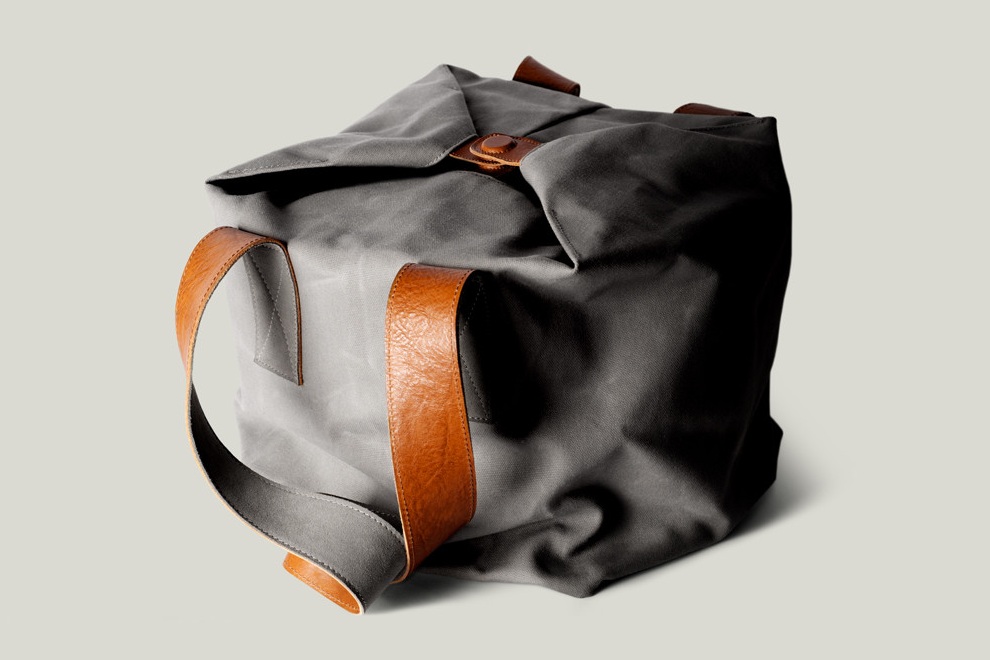 Cube Tote Bag By Hard Graft Makes Shopping Easy