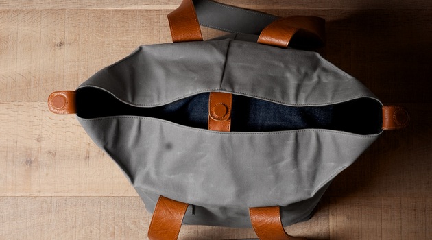 Cube Tote Bag By Hard Graft Makes Shopping Easy