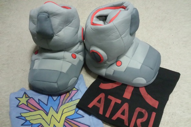 Giant Robot Slippers with Sound Effects