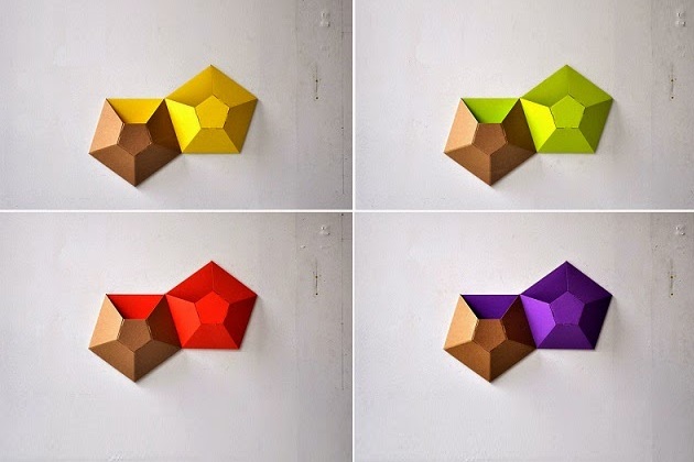 Ingenious Kaleidoscope Wall Pockets By Ampersand