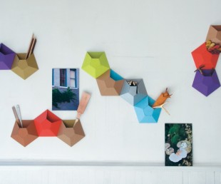 Ingenious Kaleidoscope Wall Pockets By Ampersand