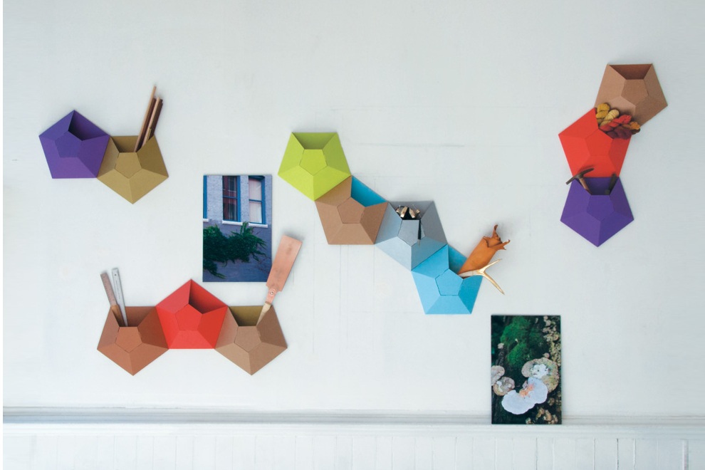 Ingenious Kaleidoscope Wall Pockets By Ampersand