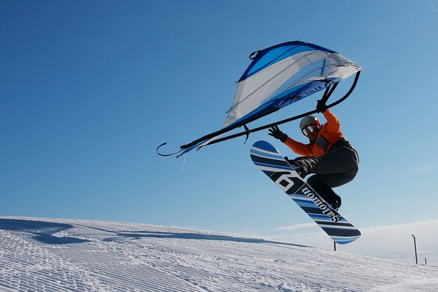 Kitewing Wind Powered Handheld Sails