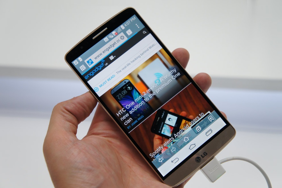 LG G3 Is Bigger Simpler Overpowered Higher Res Smartphone