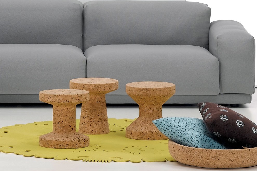 Modern Cork Family Stools By Vitra