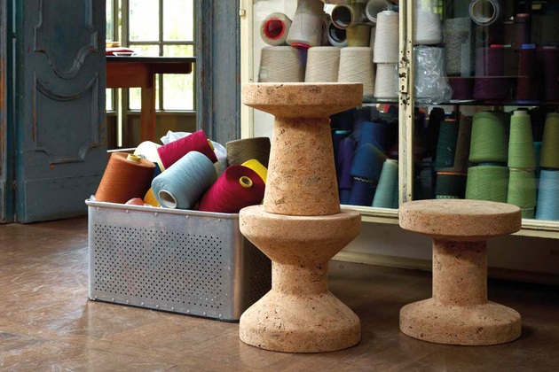 Modern Cork Family Stools By Vitra