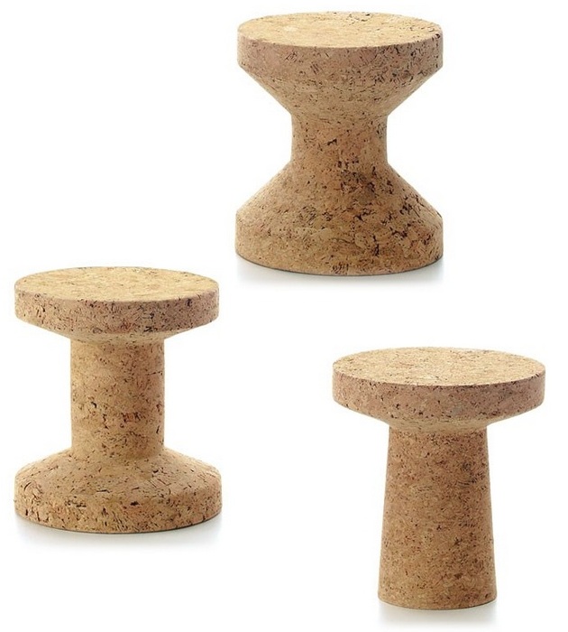 Modern Cork Family Stools By Vitra